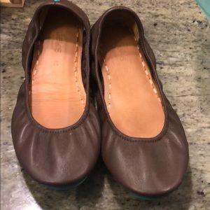 Chocolate Brown Tieks sz.10.